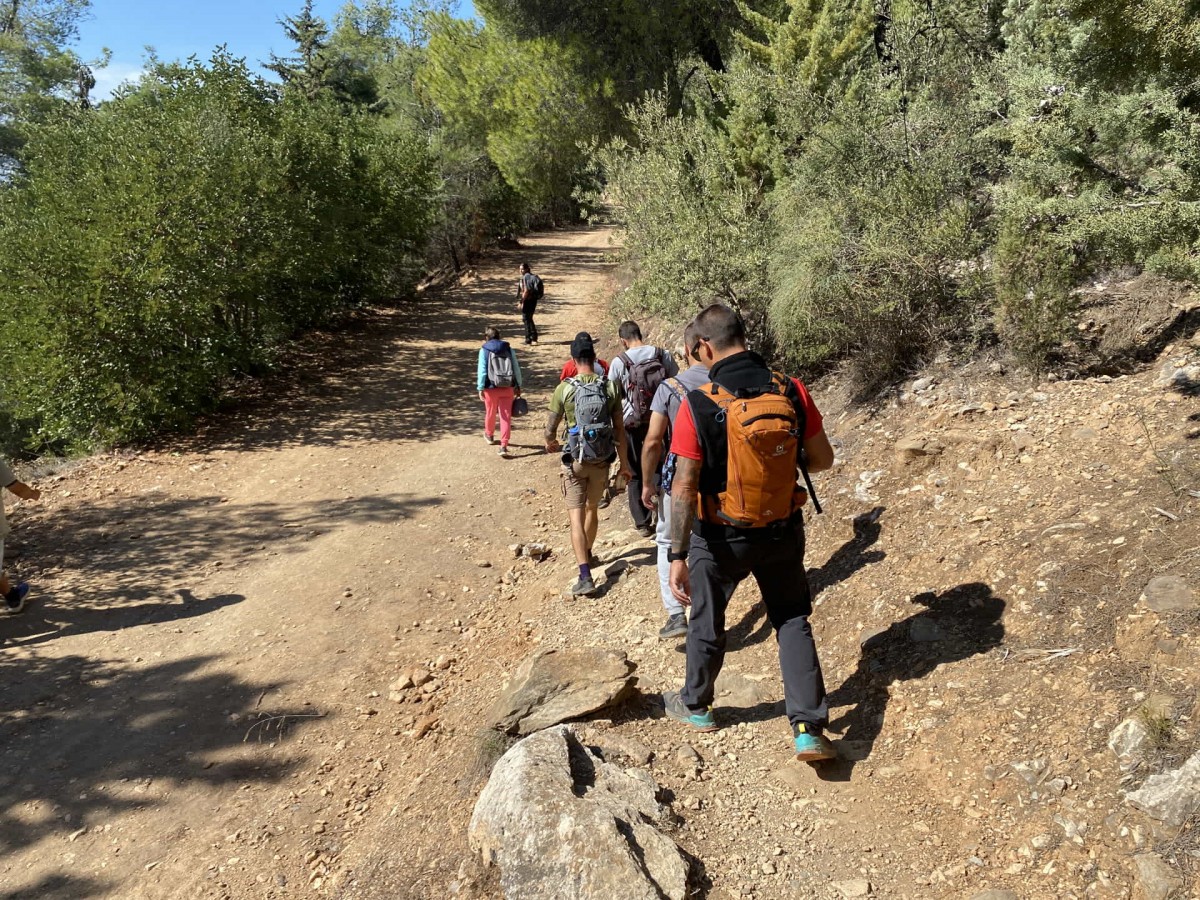 Book online: Mount Ymittos Byzantine Trail Private Hike | Discover Greece
